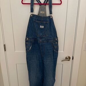 Levi's Women's Blue Denim Overalls